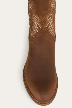Lainey Womens Tall Western Boot - Brown