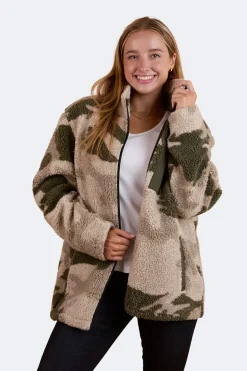 Lennonville Unisex Camo Fleece - Light Camo