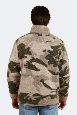 Lennonville Unisex Camo Fleece - Light Camo