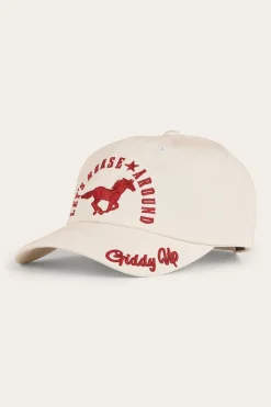 Lets Horse Around Baseball Cap - Off White