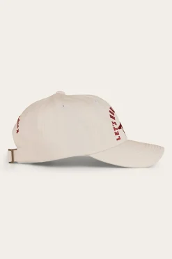 Lets Horse Around Baseball Cap - Off White