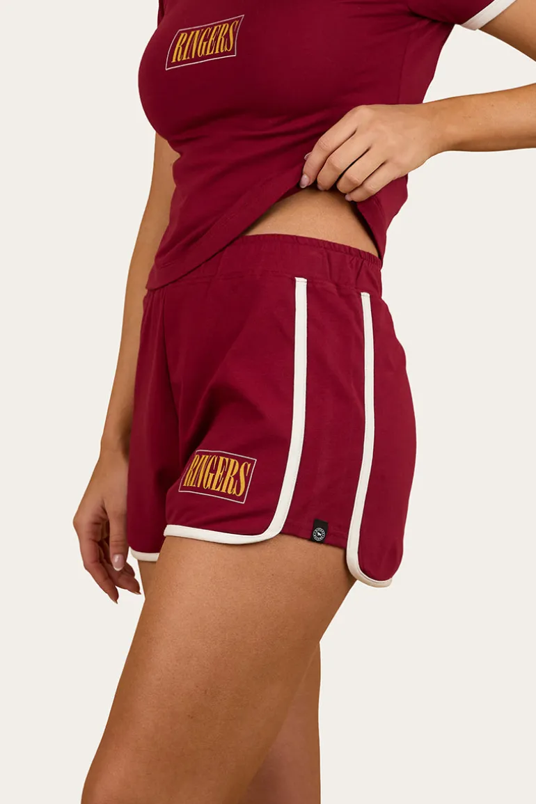 Lolita Womens Short - Burgundy