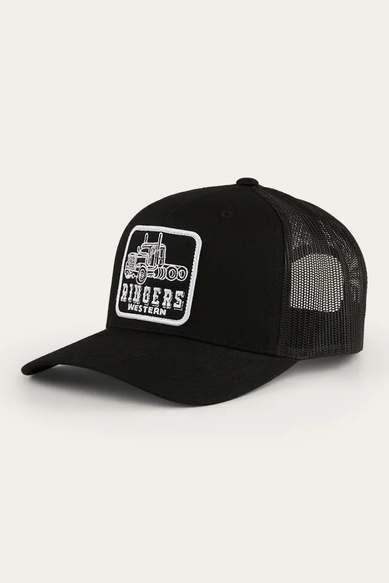 Long Haul Trucker Cap - Black