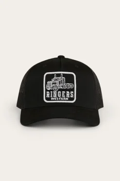 Long Haul Trucker Cap - Black