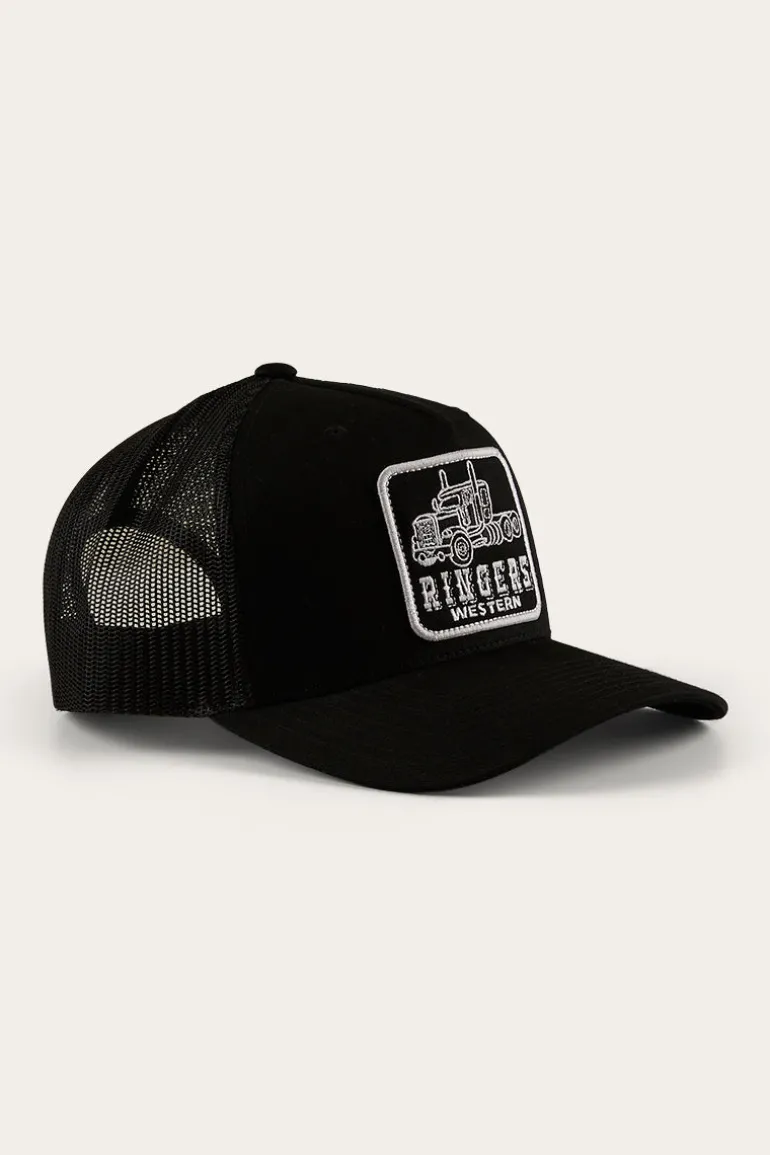 Long Haul Trucker Cap - Black