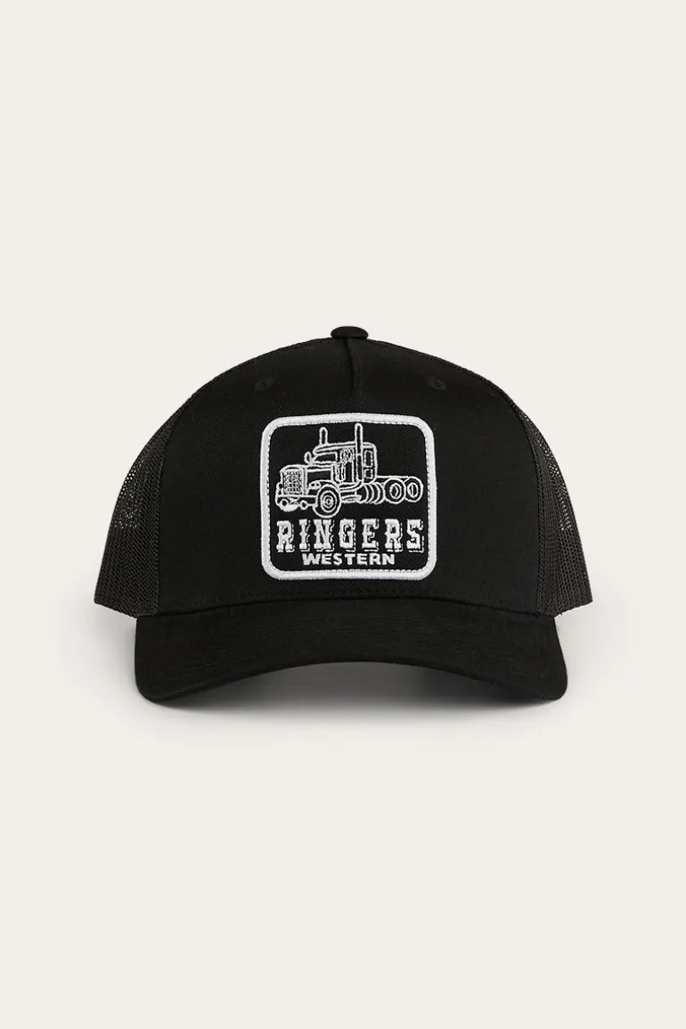 Long Haul Trucker Cap - Black