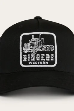 Long Haul Trucker Cap - Black