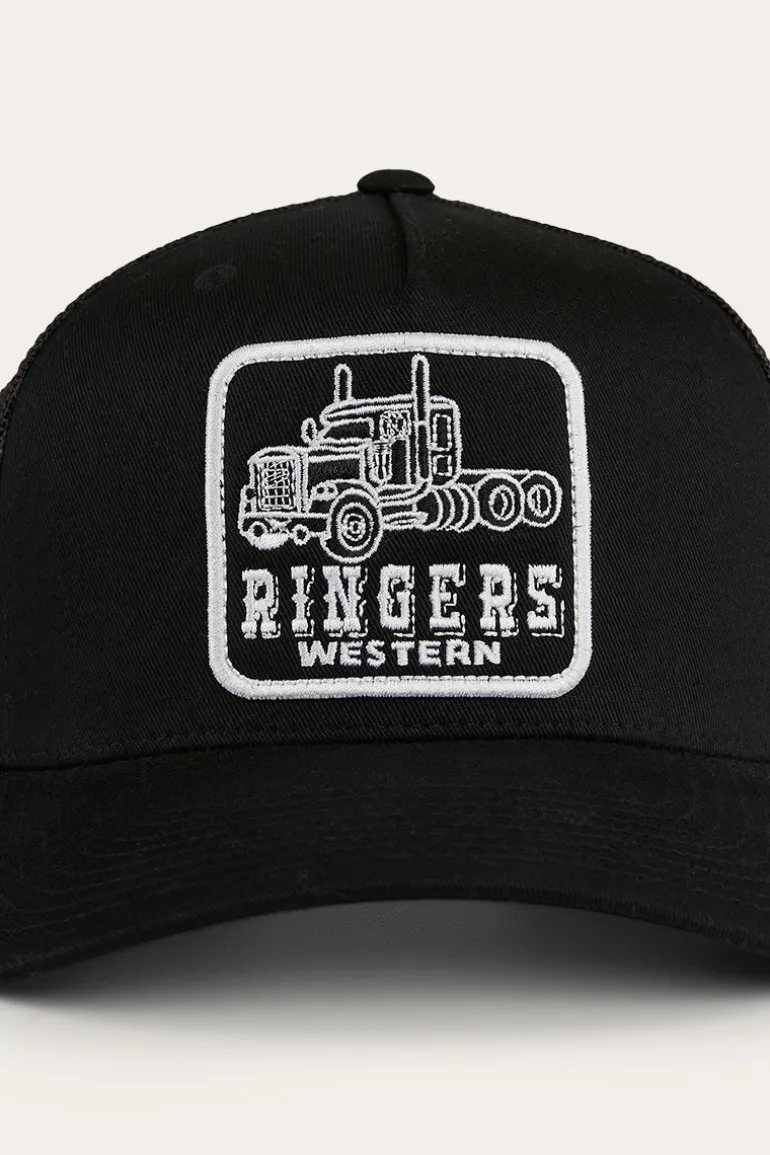 Long Haul Trucker Cap - Black
