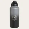 Longview Drink Bottle - Black / Silver