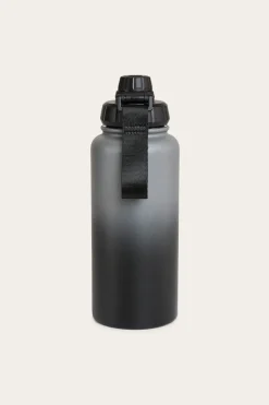 Longview Drink Bottle - Black / Silver
