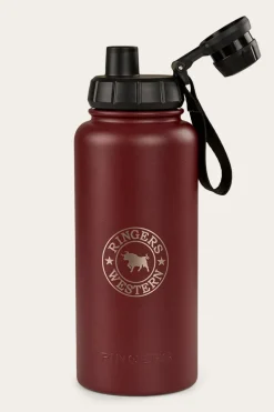 Longview Drink Bottle - Maroon