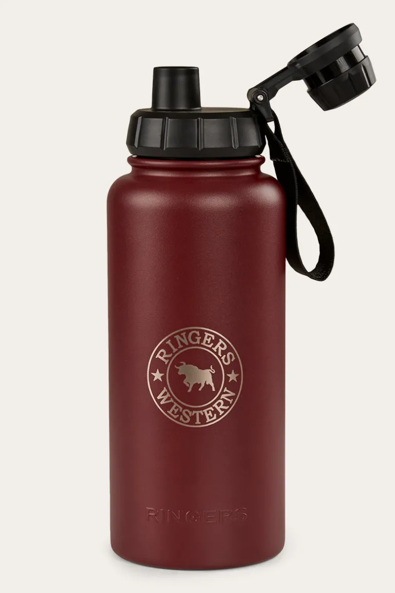 Longview Drink Bottle - Maroon