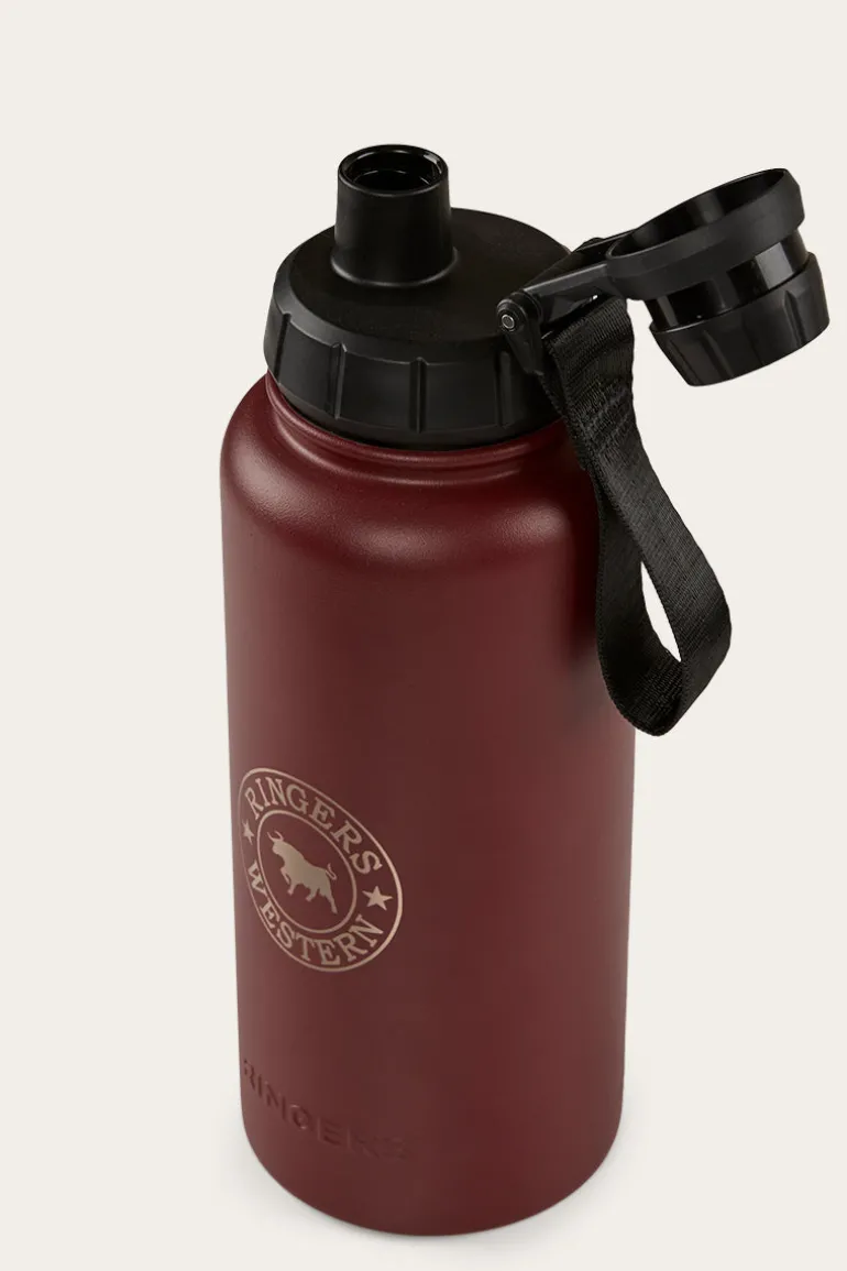 Longview Drink Bottle - Maroon