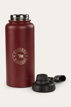 Longview Drink Bottle - Maroon