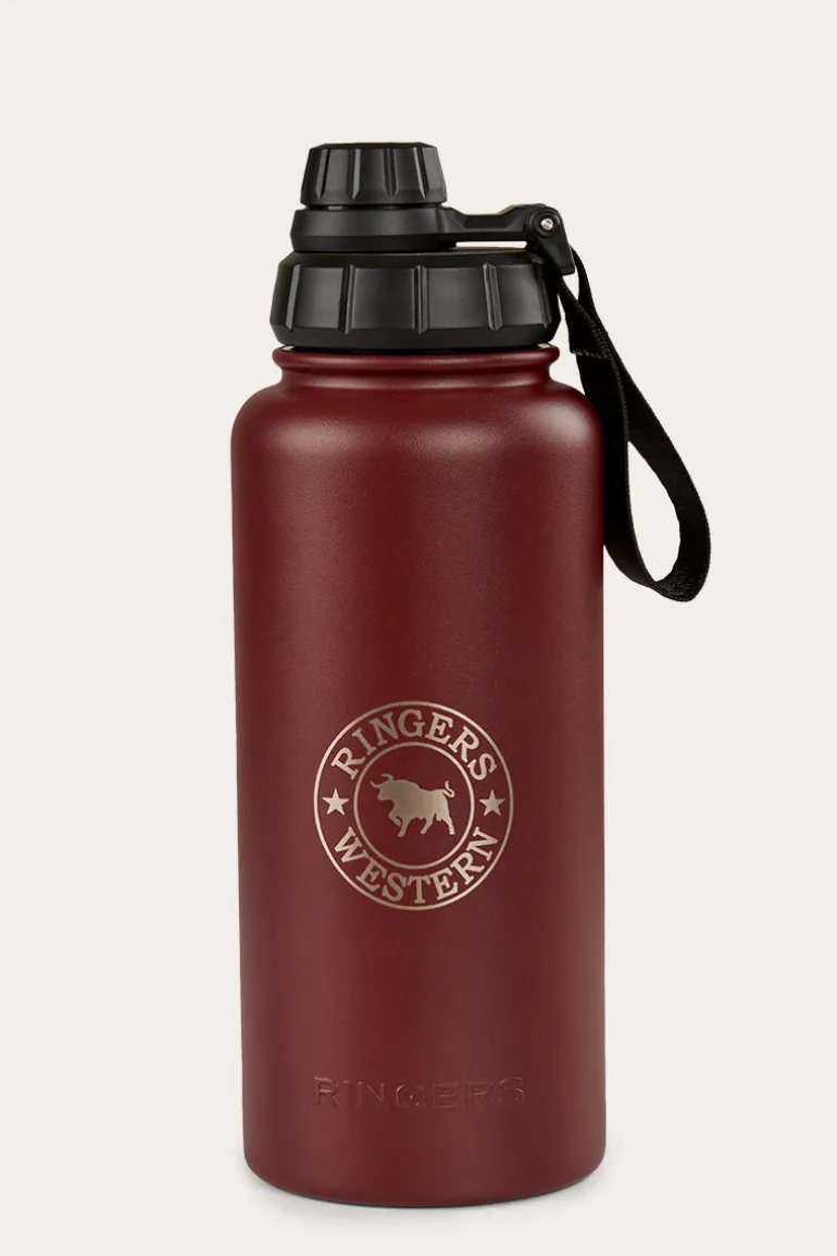 Longview Drink Bottle - Maroon