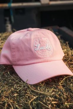 Lucky Kids Baseball Cap - Pastel Pink