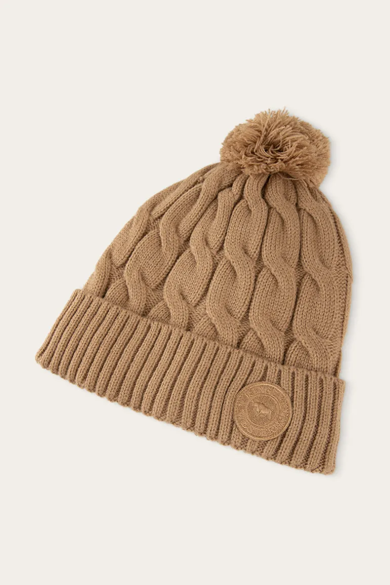 Maisy Beanie - Dark Sand