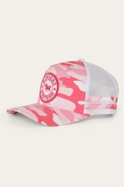 McCoy Kids Trucker Cap - Pink Camo