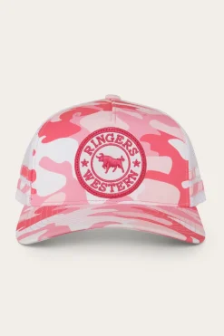 McCoy Kids Trucker Cap - Pink Camo