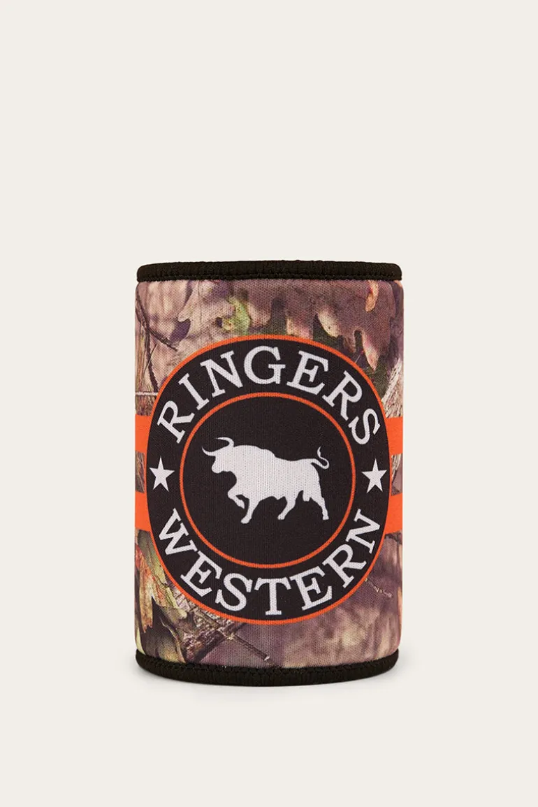 McCoy Stubby Cooler - Camo/Orange