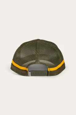 McCoy Trucker Cap - Army/Orange