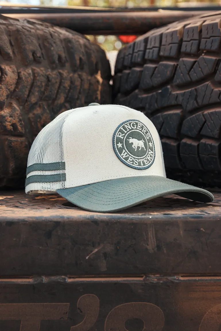 McCoy Trucker Cap - Beige / Pale Olive