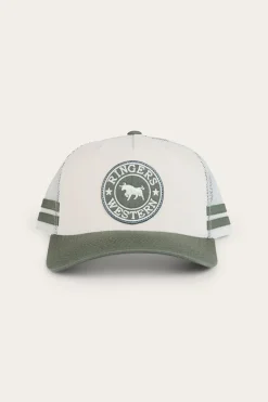 McCoy Trucker Cap - Beige / Pale Olive