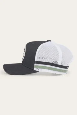 McCoy Trucker Cap - Charcoal/Leaf