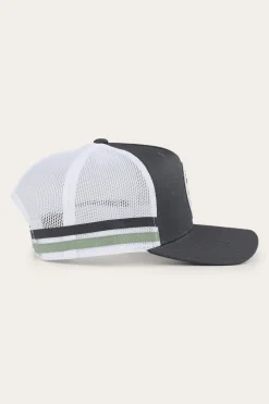 McCoy Trucker Cap - Charcoal/Leaf