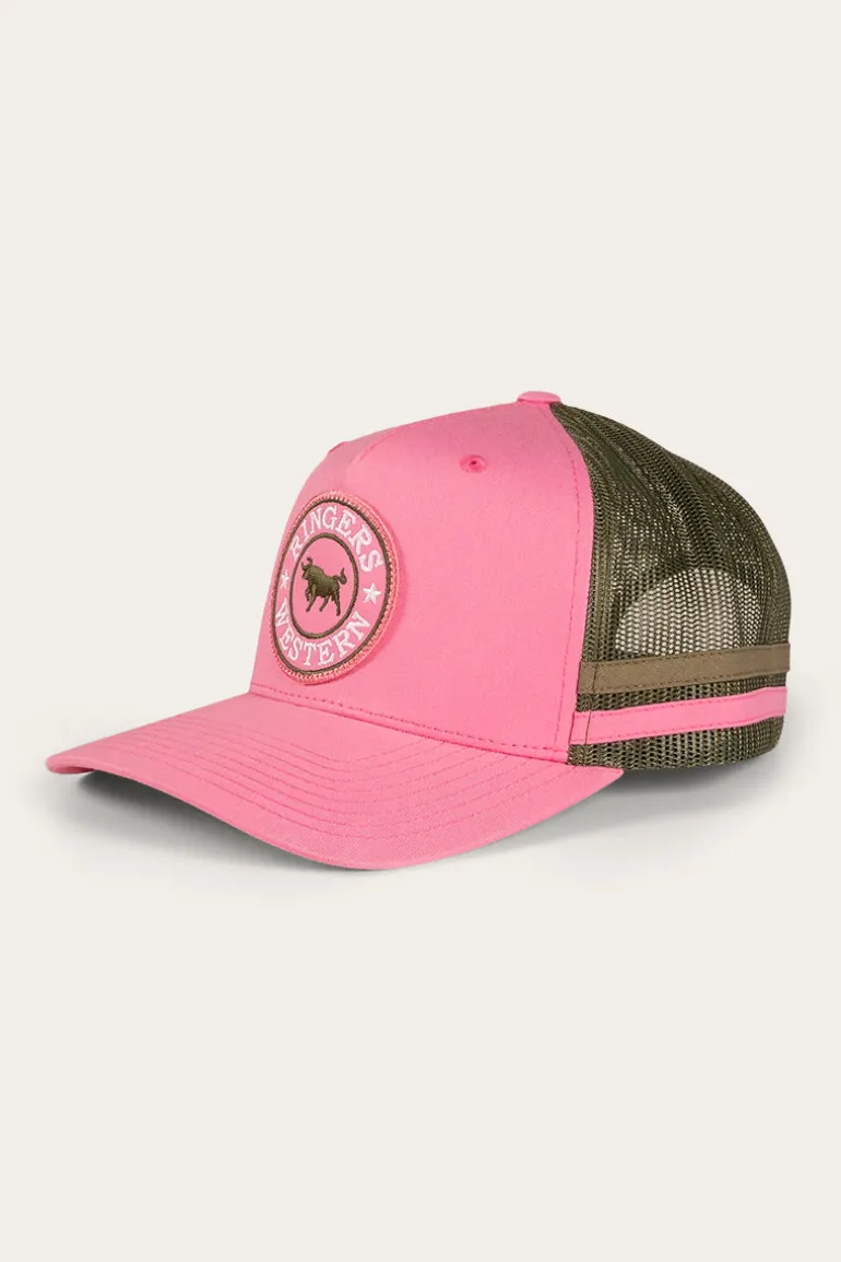 McCoy Trucker Cap - Melon/Army