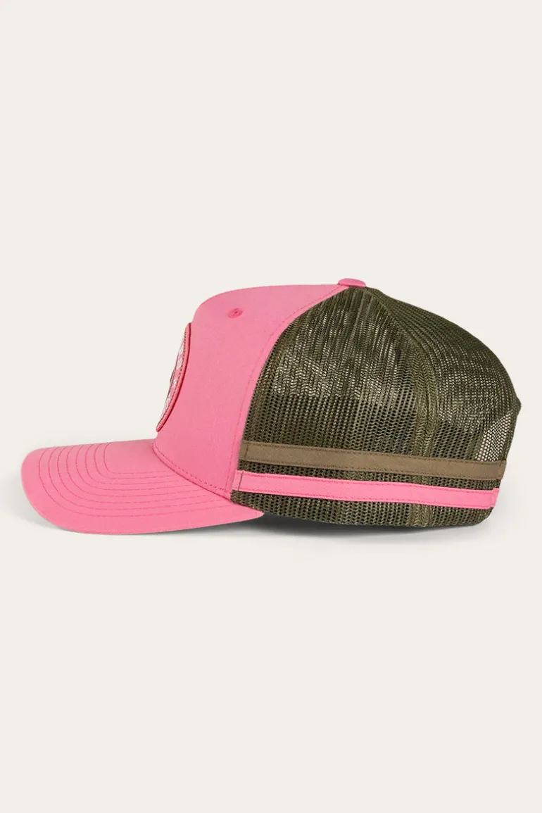 McCoy Trucker Cap - Melon/Army