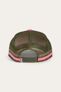 McCoy Trucker Cap - Melon/Army