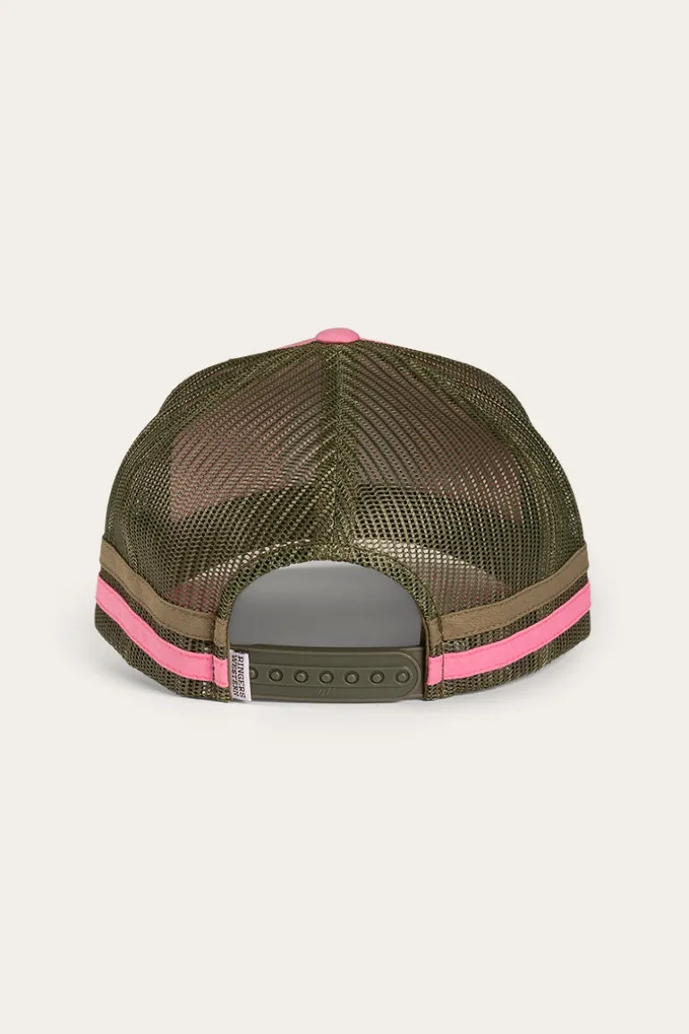 McCoy Trucker Cap - Melon/Army