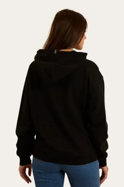 Middleton Womens Australian Cotton Fleece - Black / Pink