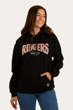 Middleton Womens Australian Cotton Fleece - Black / Pink