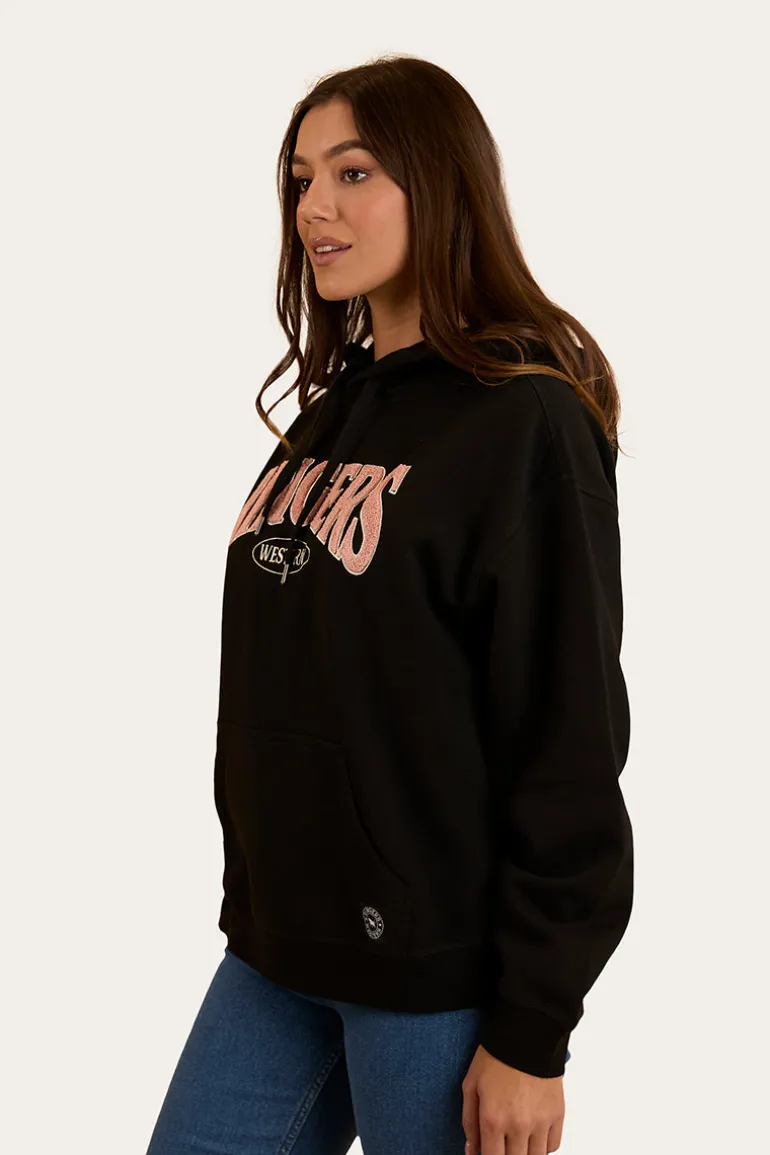 Middleton Womens Australian Cotton Fleece - Black / Pink