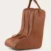 Miguel Leather Boot Bag - Bourbon