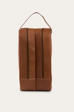 Miguel Leather Boot Bag - Bourbon