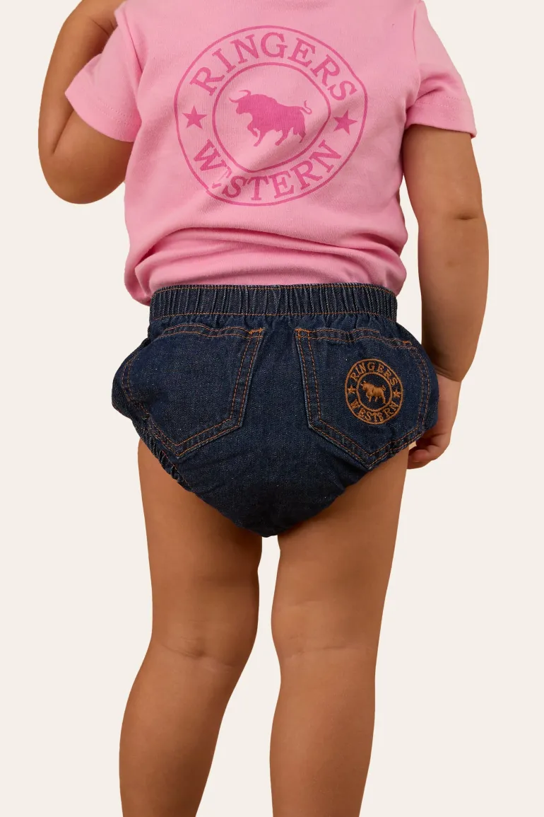 Mila Babies Nappy Bloomer - Classic Blue