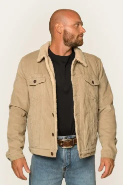 Milawa Mens Corduroy Jacket - Camel