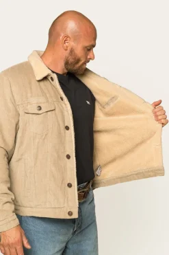 Milawa Mens Corduroy Jacket - Camel