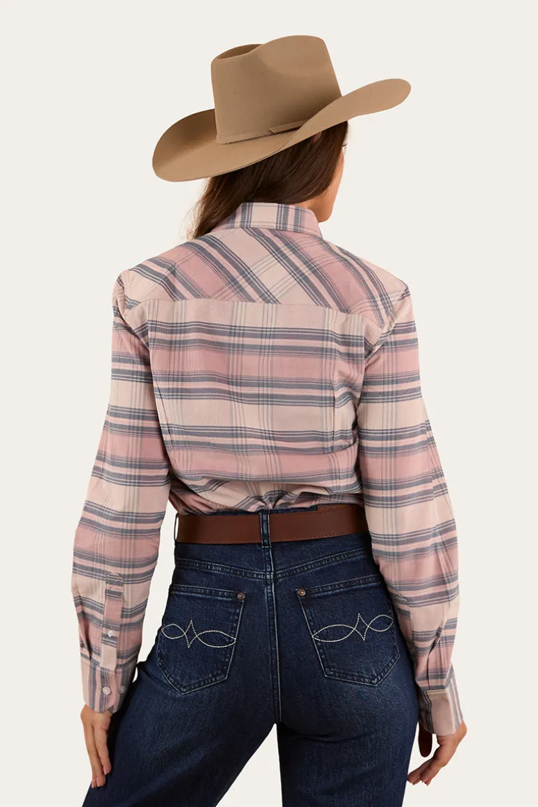 Millicent Womens Flannel - Rosey Pink