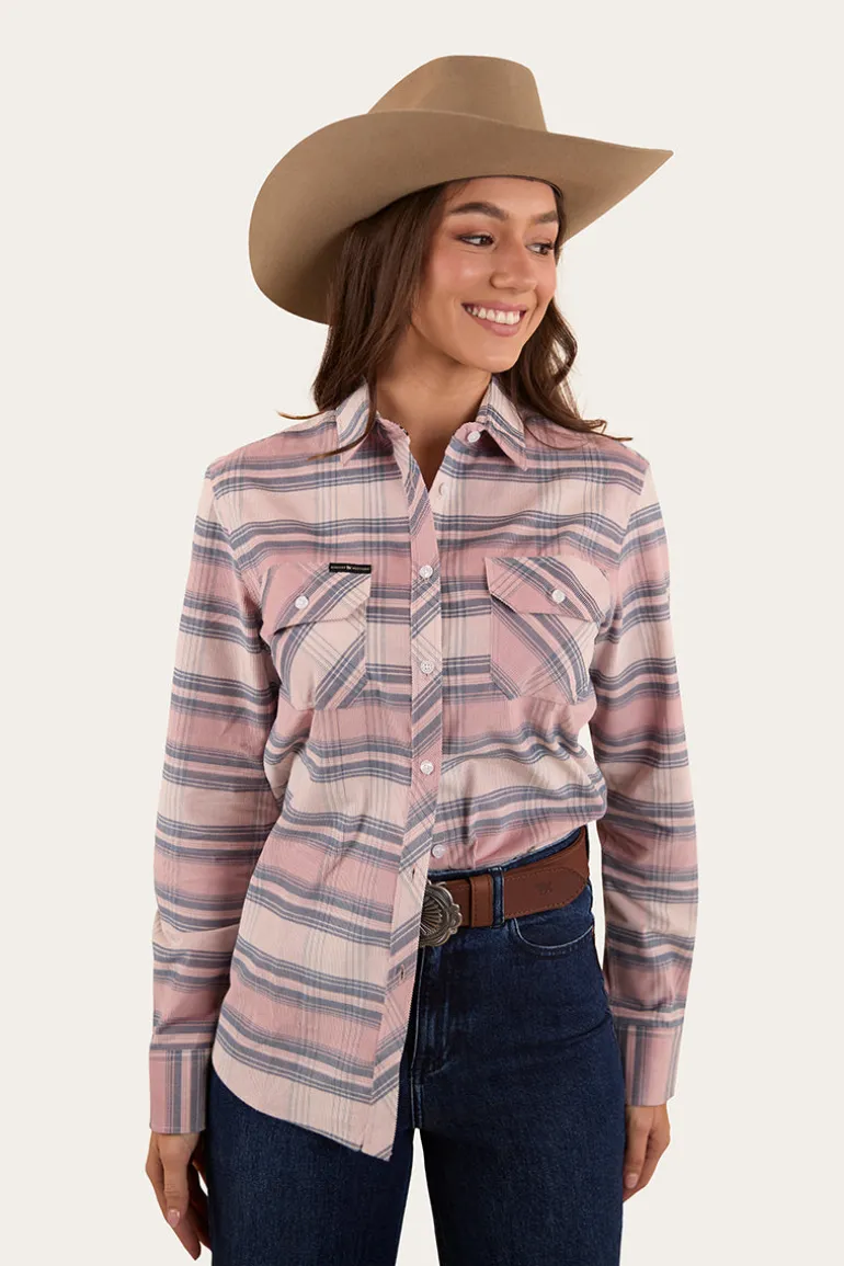 Millicent Womens Flannel - Rosey Pink