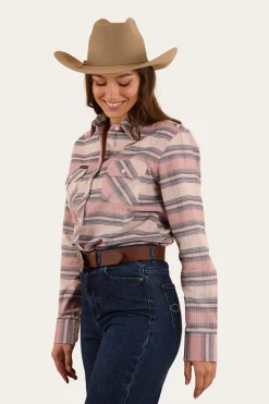 Millicent Womens Flannel - Rosey Pink