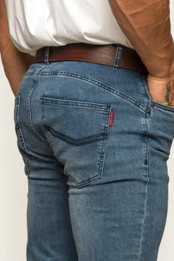 Mitchell Mens Straight Leg Jean - Light Blue
