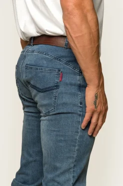 Mitchell Mens Straight Leg Jean - Light Blue