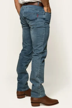 Mitchell Mens Straight Leg Jean - Light Blue