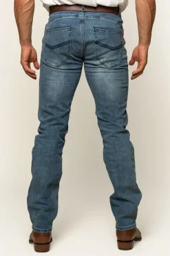 Mitchell Mens Straight Leg Jean - Light Blue
