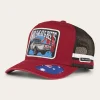 Mud Sweat Beers Deep Fit Trucker Cap - Maroon