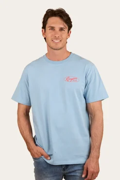 Mud Sweat Beers Mens Loose Fit T Shirt - Dusk